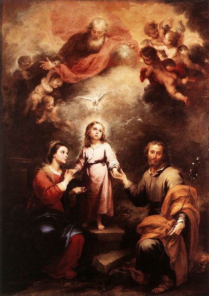 La Sainte Famille, Bartolomé Esteban Murillo