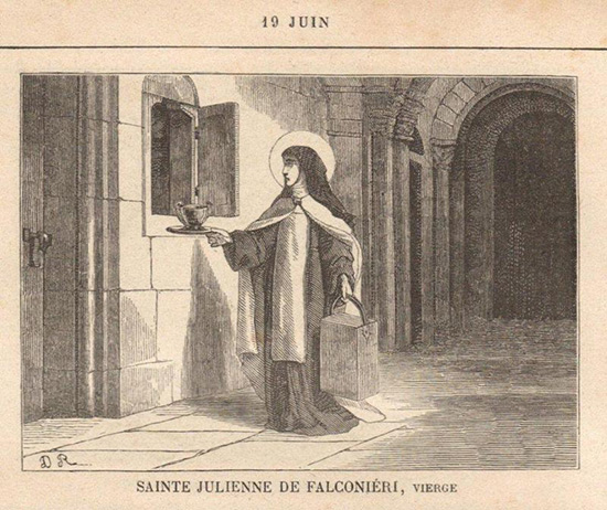 Ste Julienne Falconieri, vierge