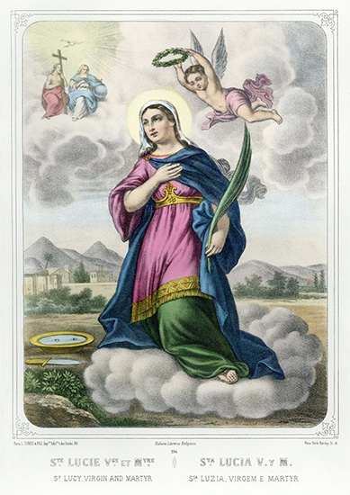 Ste Lucie, vierge et martyre