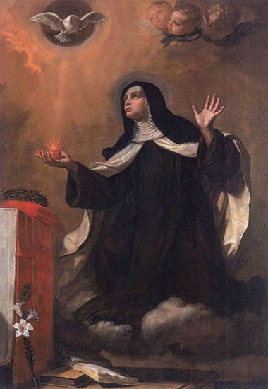 Ste Marie-Madeleine de Pazzi, religieuse (carmélite)
