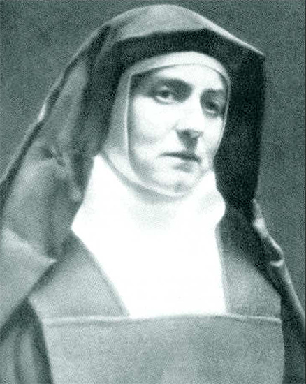 Ste Thérèse Bénédicte de la Croix (Edith Stein), religieuse martyre, patronne de l'Europe