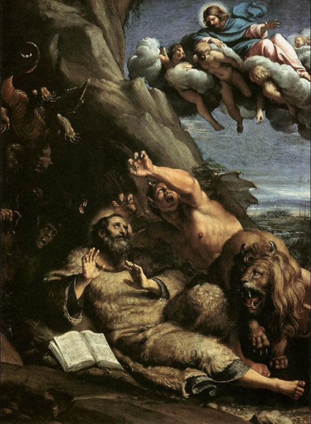 La Tentation de Saint Antoine, Annibale Carracci (1560–1609)