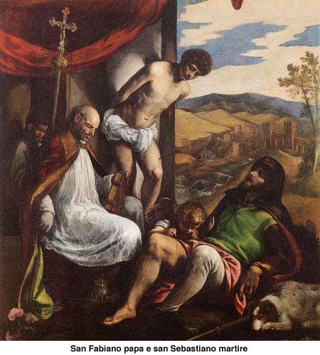 St Fabien, pape, et St Sébastien, martyrs
