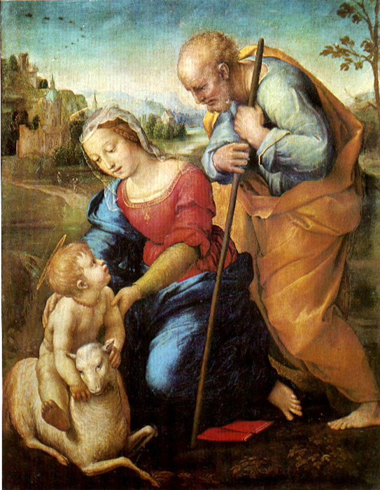 La Sainte Famille par Raphaël