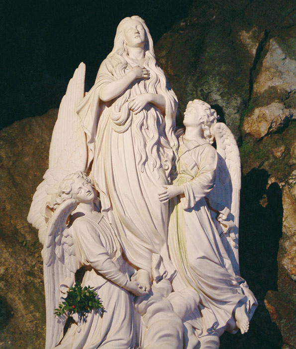 Statue de Sainte Marie-Madeleine à la Sainte-Baume