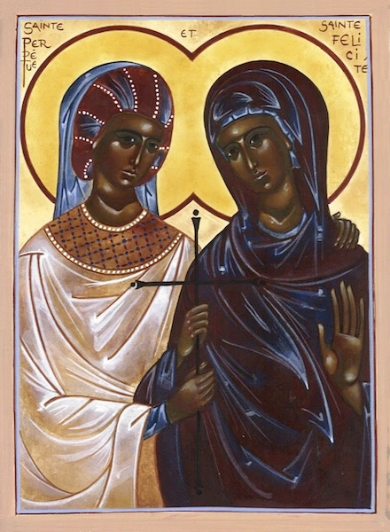 Sainte Perpétue et Sainte Félicité, martyres