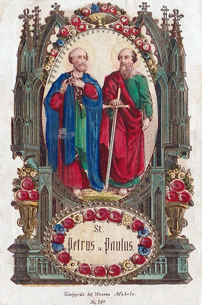Sts Pierre et Paul, Apôtres
