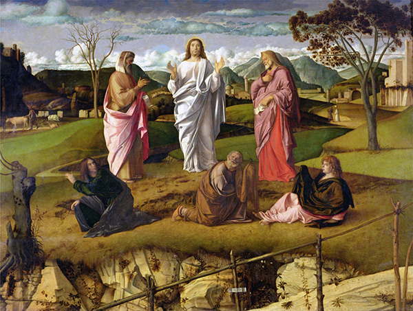 Giovanni Bellini (v.1430-1516), La Transfiguration