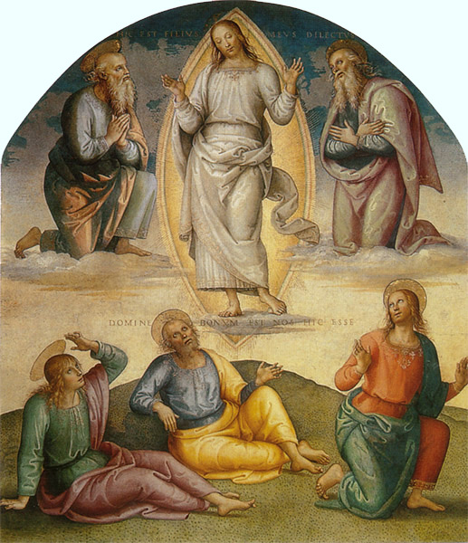 Le Pérugin (v.1448-1523), La Transfiguration