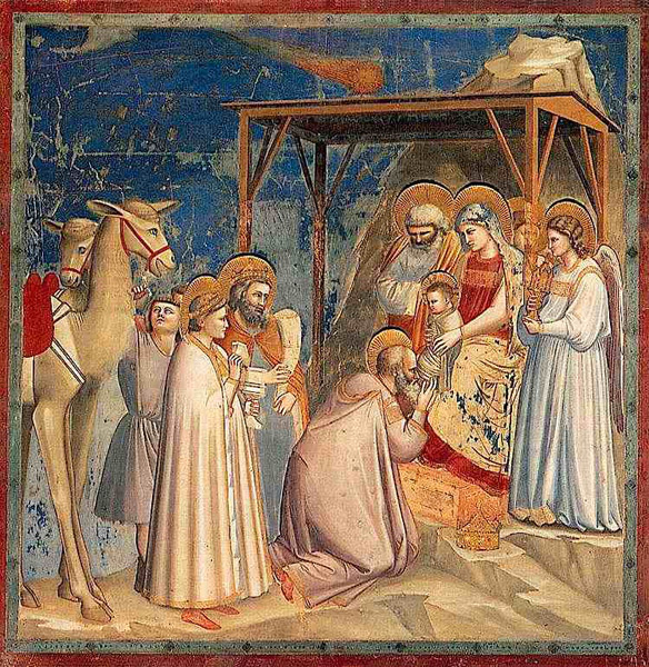 Giotto di Bondone (1266-1337), L'Epiphanie