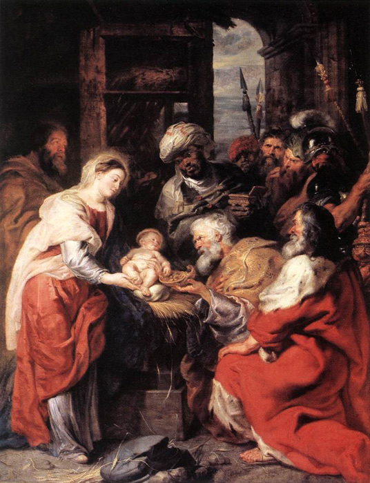 Adoration des Mages, par Rubens