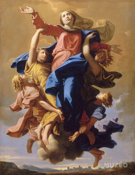 Nicolas Poussin (1594-1665), L’Assomption de la Vierge Marie