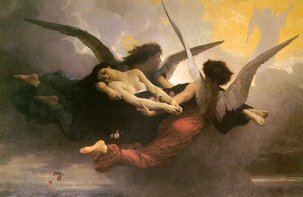 William Bouguereau (1825-1905), A Soul Brought to Heaven