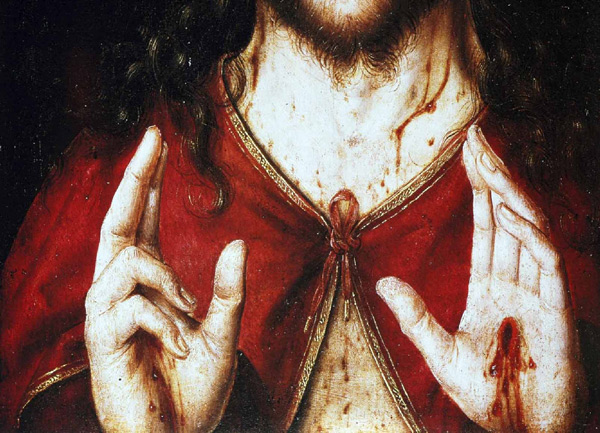 Visage du Christ par Thierry Bouts