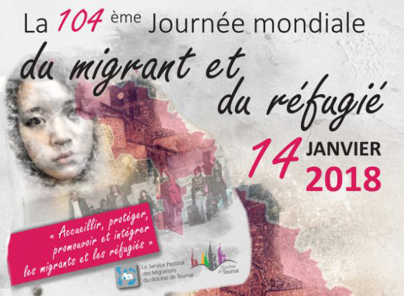 Journée mondiale du migrant et du réfugié 2018
