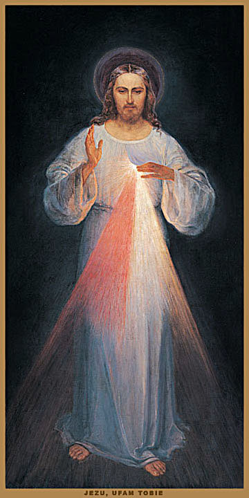 Jesus ufam tobie : tableau rénové d'Eugène Kazimirowski