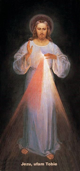 Jésus Miséricordieux, tableau de Kazimirovski restauré