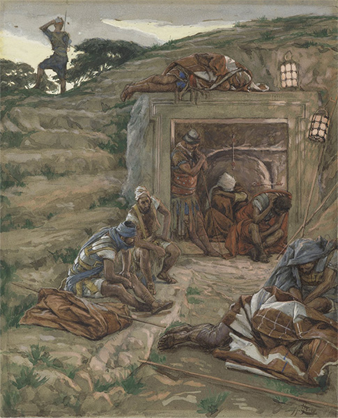 La garde du tombeau, James Tissot (1836-1902)