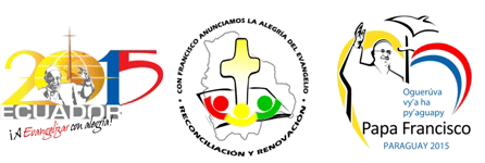 Voyage Apostolique du Pape François en Amérique méridionale, Equateur, Bolivie, Paraguay