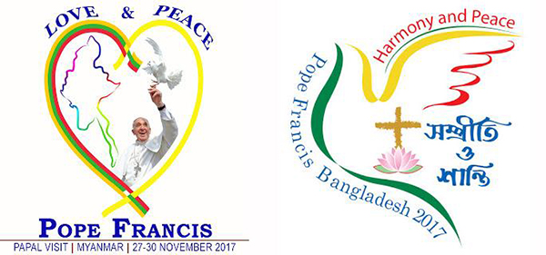 Voyage du Pape François en Birmanie et au Bangladesh en novembre 2017