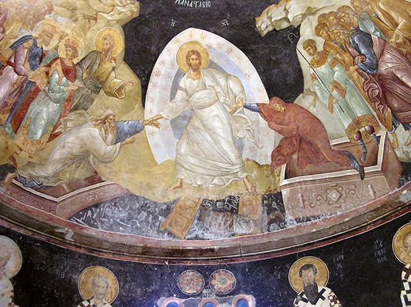 Fresque de l’Anastasis (La Résurrection), Chora Church/Museum, Istanbul