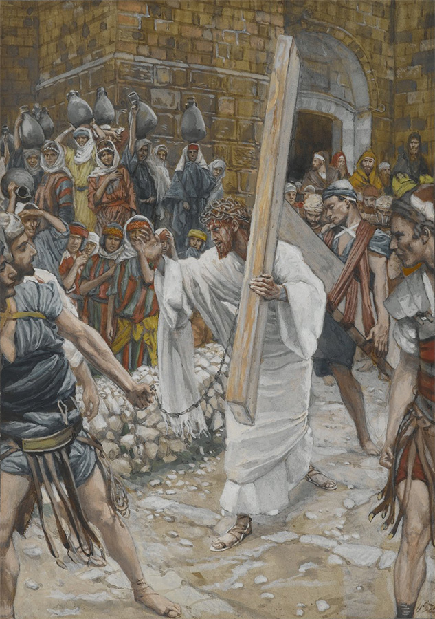 Jésus console les filles d’Israël qui le suivent - James Tissot