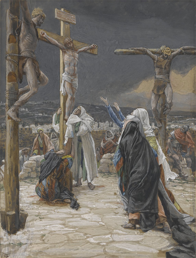 Jésus meurt sur la Croix - James Tissot