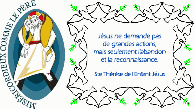 Ste Thérèse de l'Enfant Jésus : Jésus ne demande pas de grandes actions...